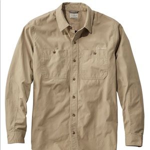 L.L Bean Khaki shirt